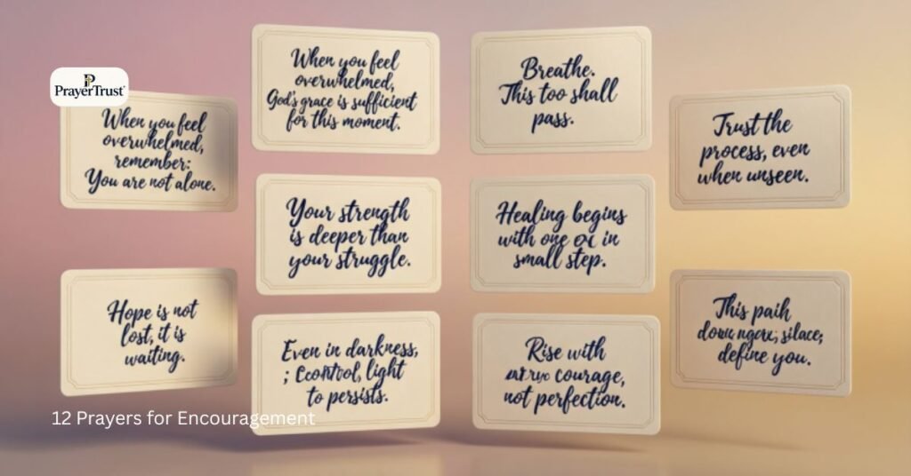 prayers of encouragement