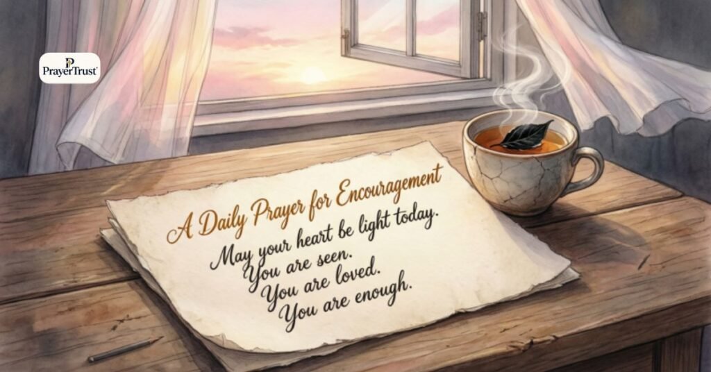 A Daily Prayer for Encouragement