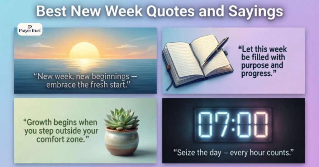 Best New Week Quotes and Sayings