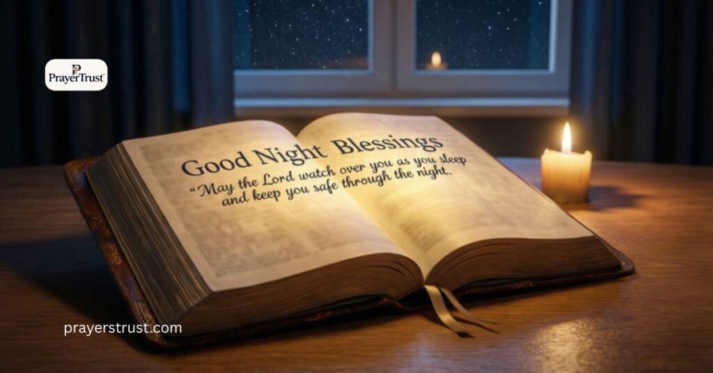 Good Night Blessings Bible Verse