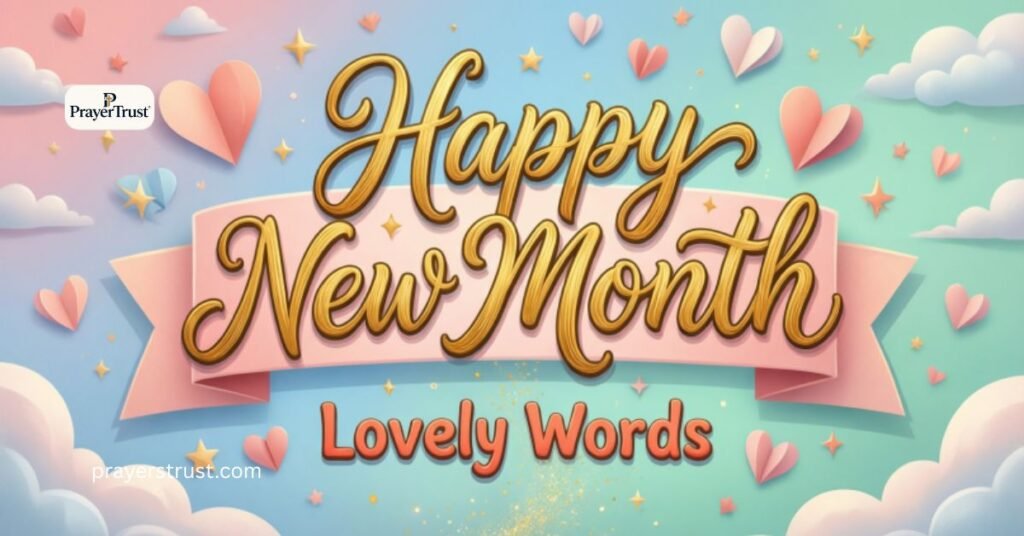 Happy New Month Lovely Words