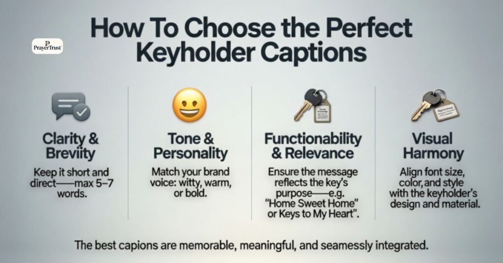 How To Choose the Perfect Keyholder Captions