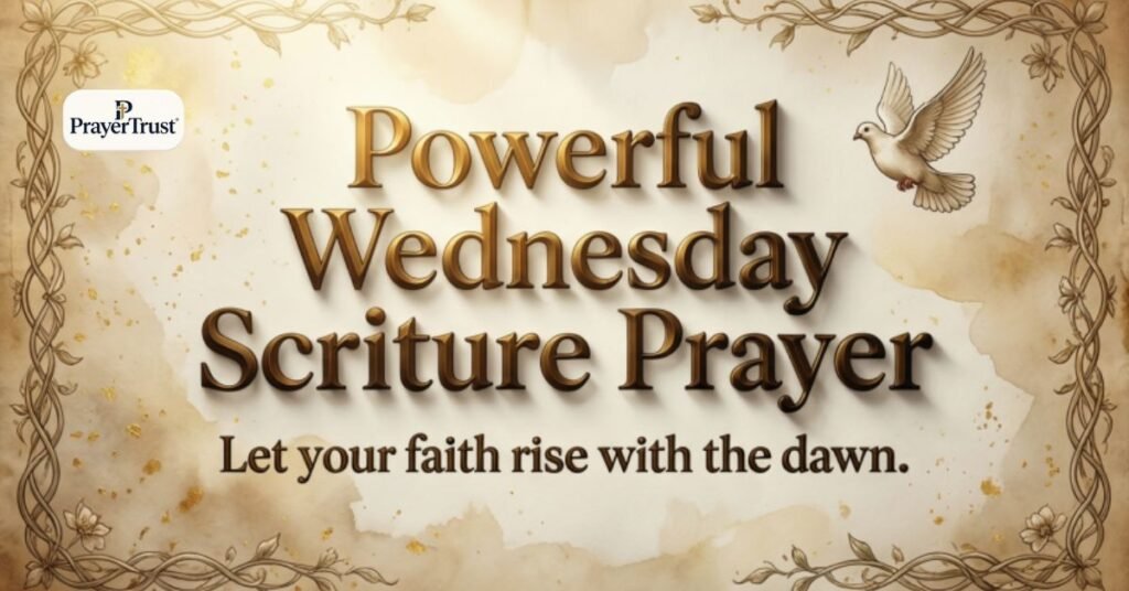 Powerful Wednesday Scripture Prayer