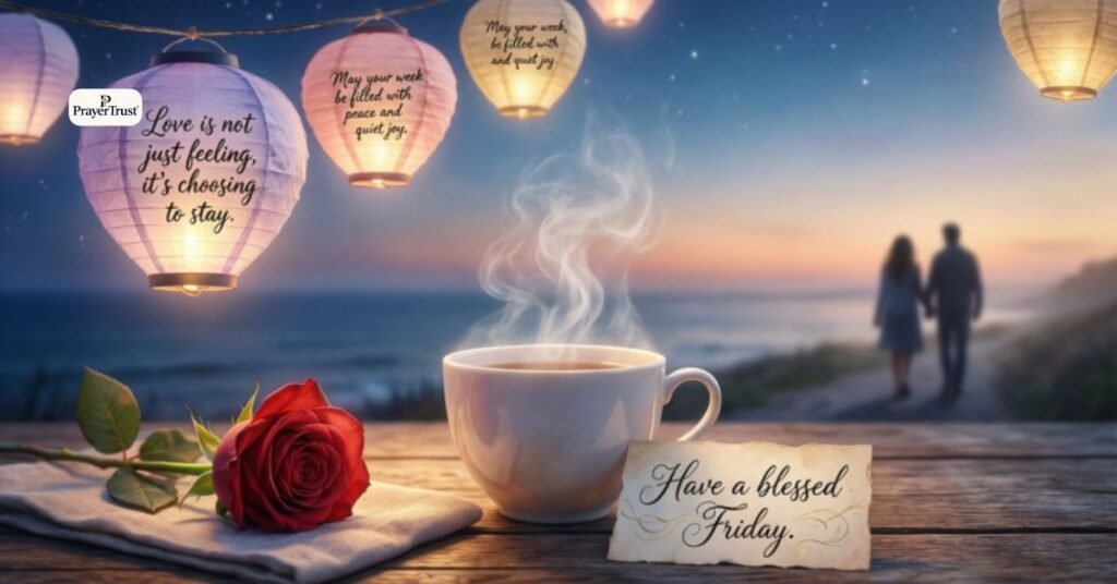 Short Friday blessings And Romantic Quotes
