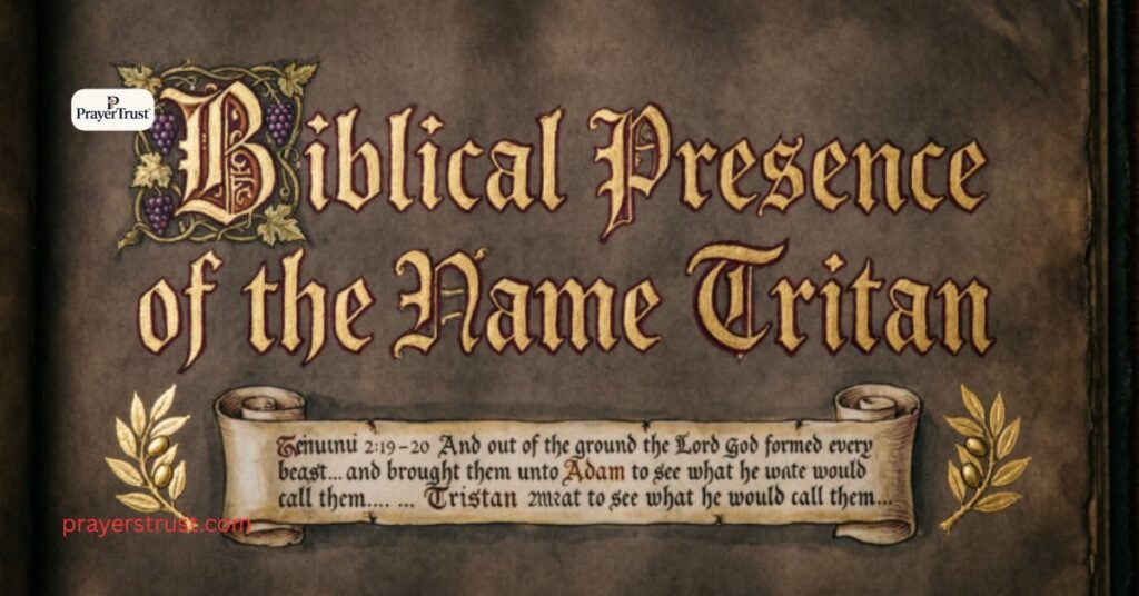 Biblical Presence of the Name Tristan