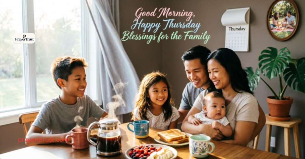Good Morning, Happy Thursday Blessings for the Family