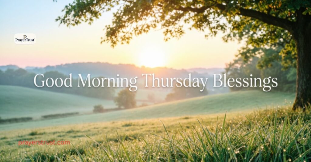 Good Morning Thursday Blessings