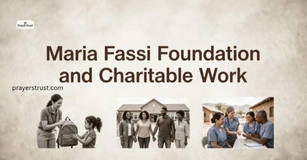 Maria Fassi Foundation and Charitable Work