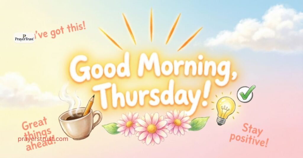 Positive Encouragement Good Morning Thursday Messages