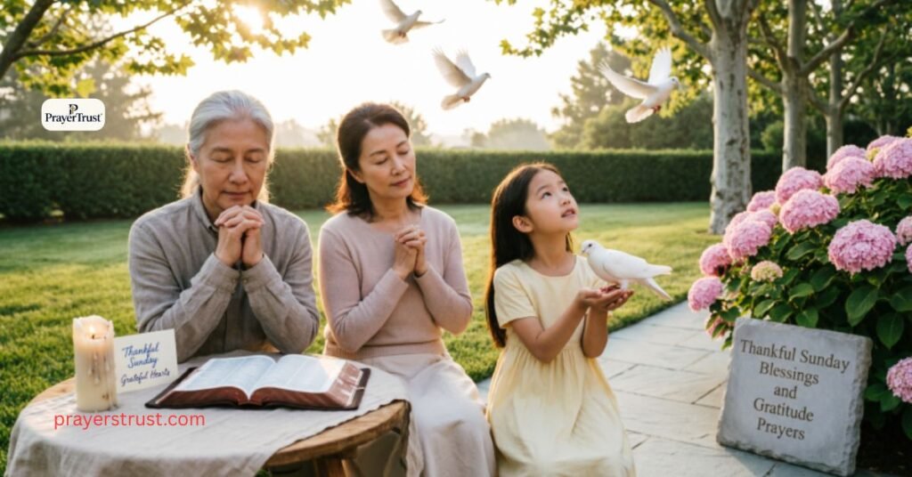 Thankful Sunday Blessings and Gratitude Prayers
