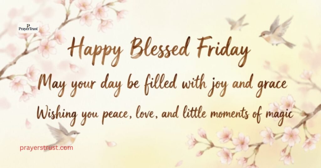 Happy Blessed Friday Quotes