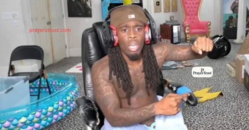 Kai Cenat Shows "Hate Wall" Inspiration Controversial Vivet Pivot