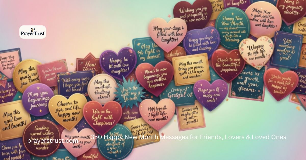 350 Happy New Month Messages for Friends, Lovers & Loved Ones