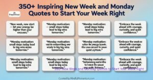 350+ Inspiring New Week and Monday Quotes to Start Your Week Right