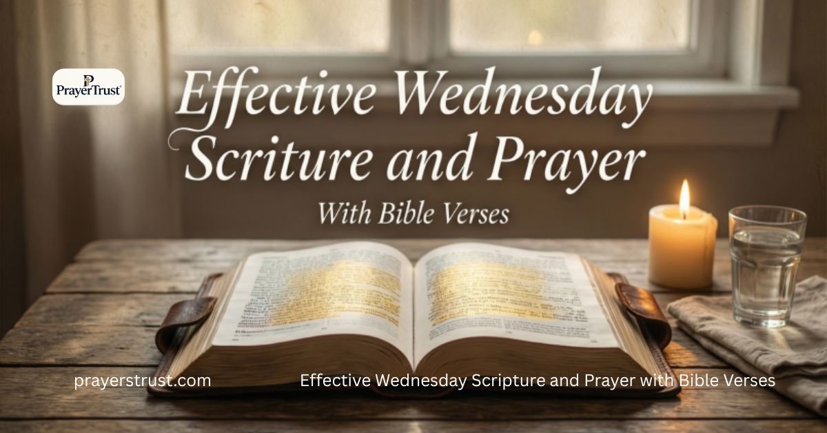 Effective Wednesday Scripture and Prayer with Bible Verses