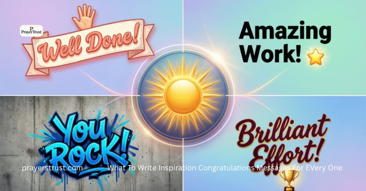 What To Write Inspiration Congratulations Messages For Every One