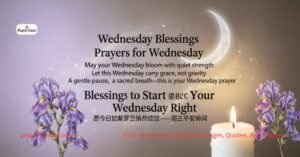 200+ Wednesday Blessings Images, Quotes, And Prayers