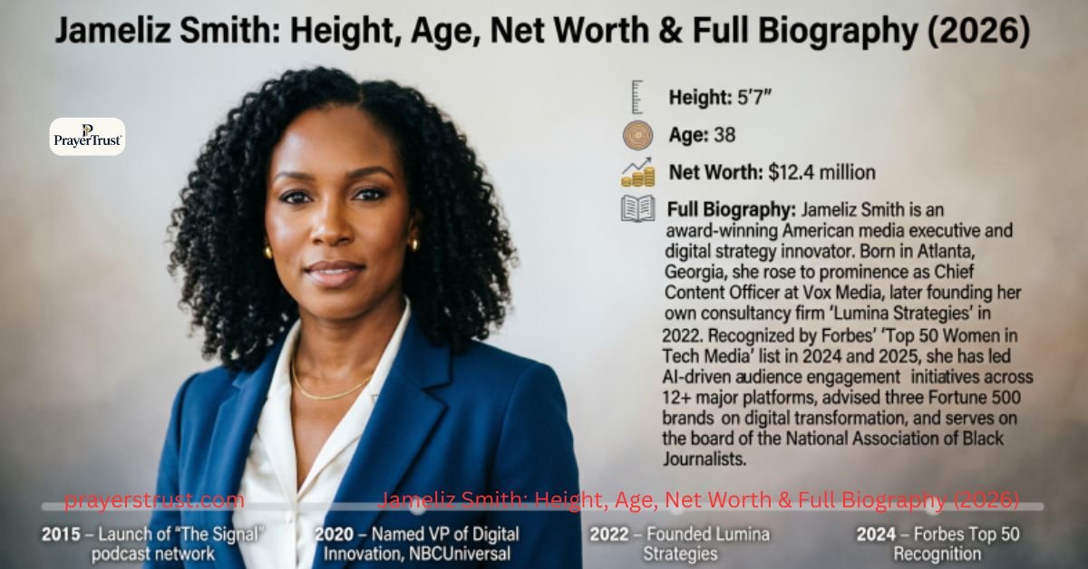 Jameliz Smith: Height, Age, Net Worth & Full Biography (2026)