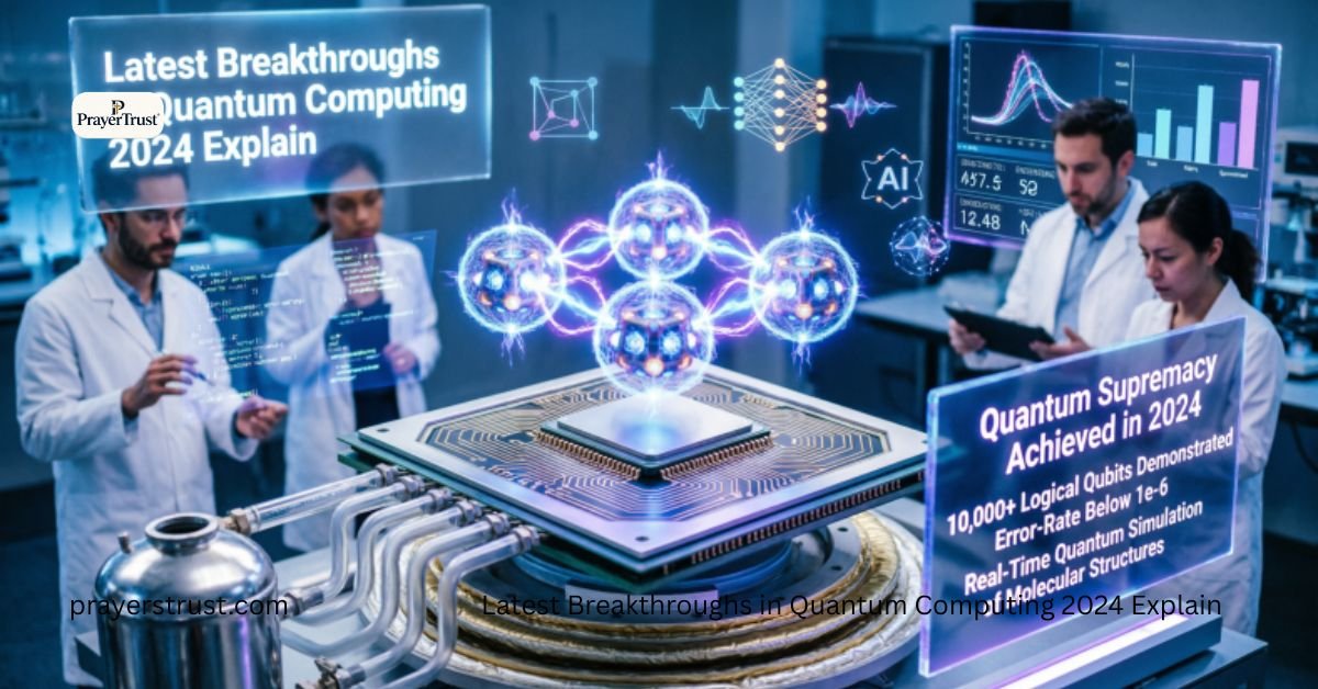 Latest Breakthroughs in Quantum Computing 2024 Explain