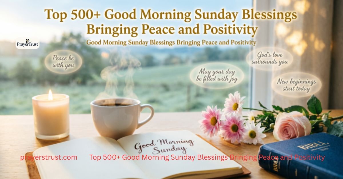 Top 500+ Good Morning Sunday Blessings Bringing Peace and Positivity